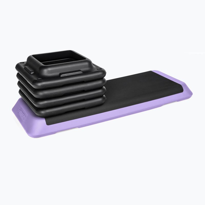 Step do aerobiku XTREXO Aerobic max stability fioletowy 8