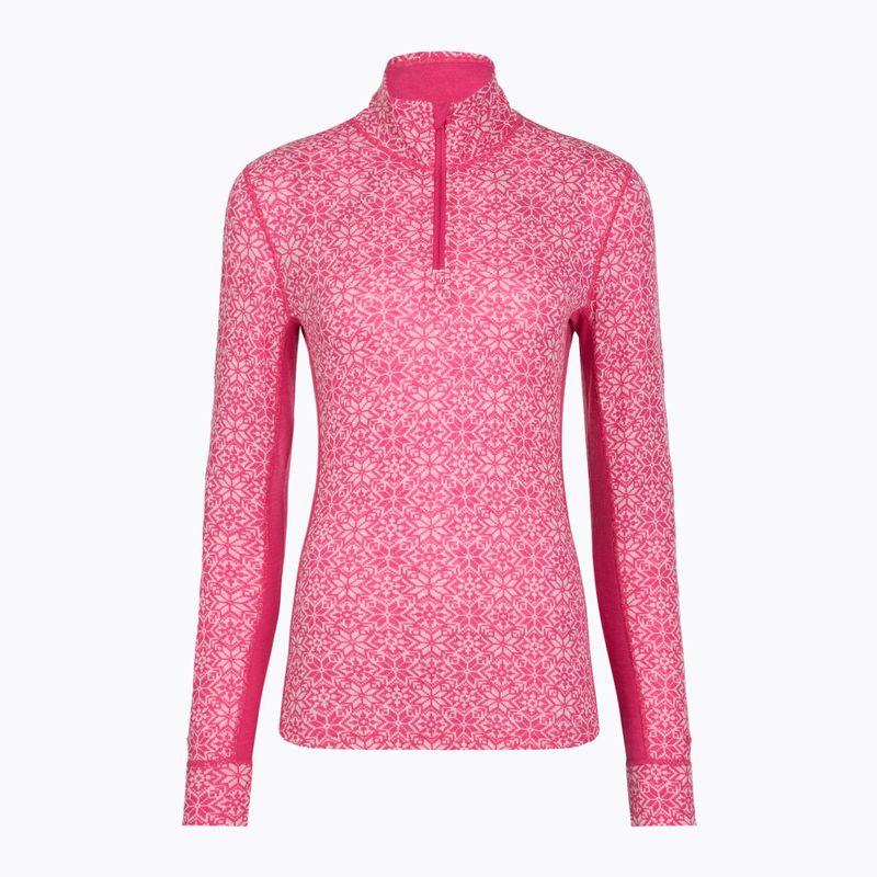 Komplet bielizny termoaktywnej damskiej WOOLCANOSET1121 100% merino różowy 3