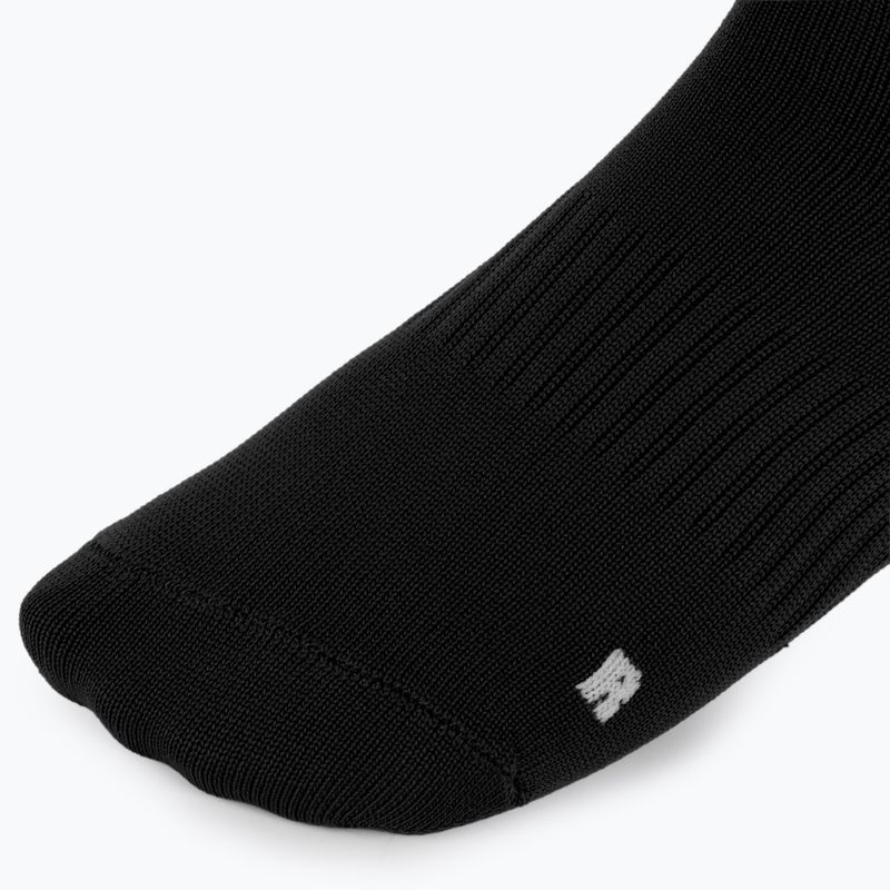 Skarpety piłkarskie OneTeam Precision football socks zestaw 2-pack czarny 4