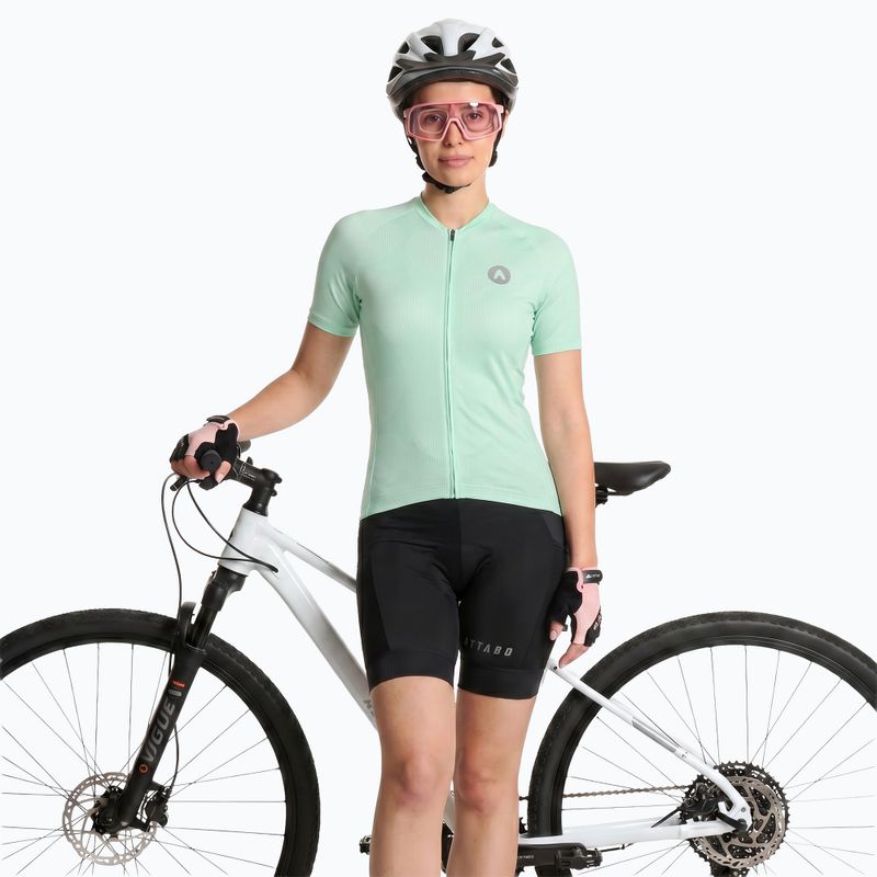 Koszulka rowerowa damska ATTABO Vites WMNS zielony 6