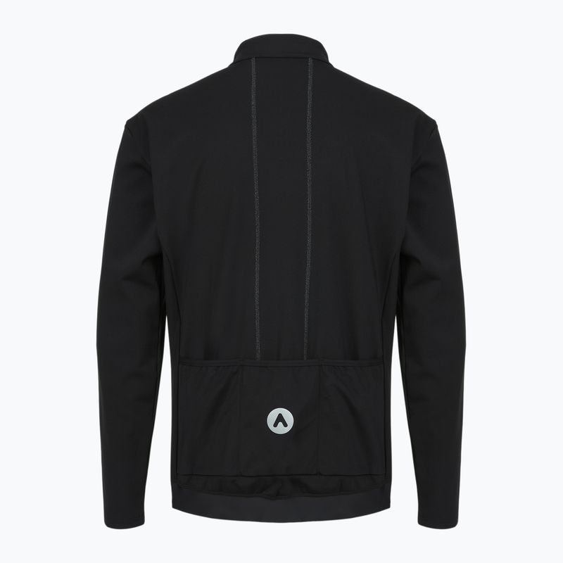 Bluza rowerowa męska ATTABO FLEERO REF ocieplana czarny 9