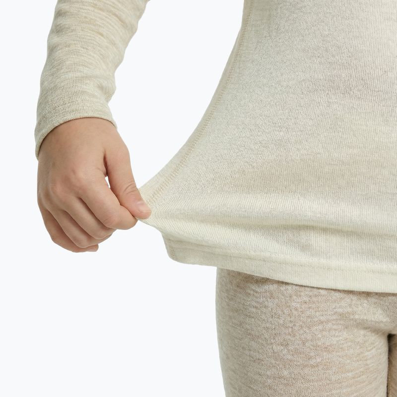 Komplet bielizny termoaktywnej dziecięcej WOOLCANO Merino SET0982 beżowy 6
