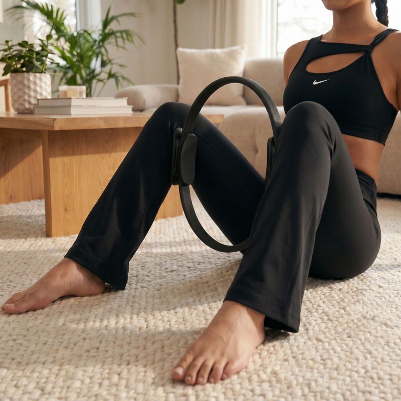 Obręcz do pilatesu XTREXO SCULPT czarny 4