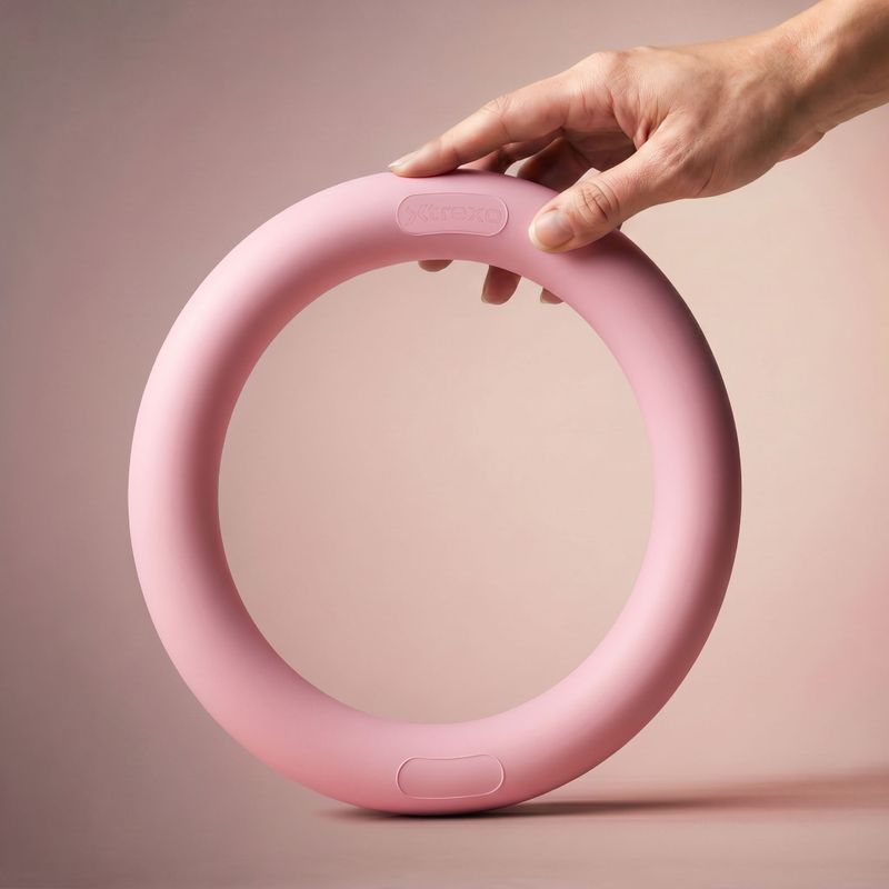 Obręcz XTREXO SCULPT 4,5 kg różowy 6