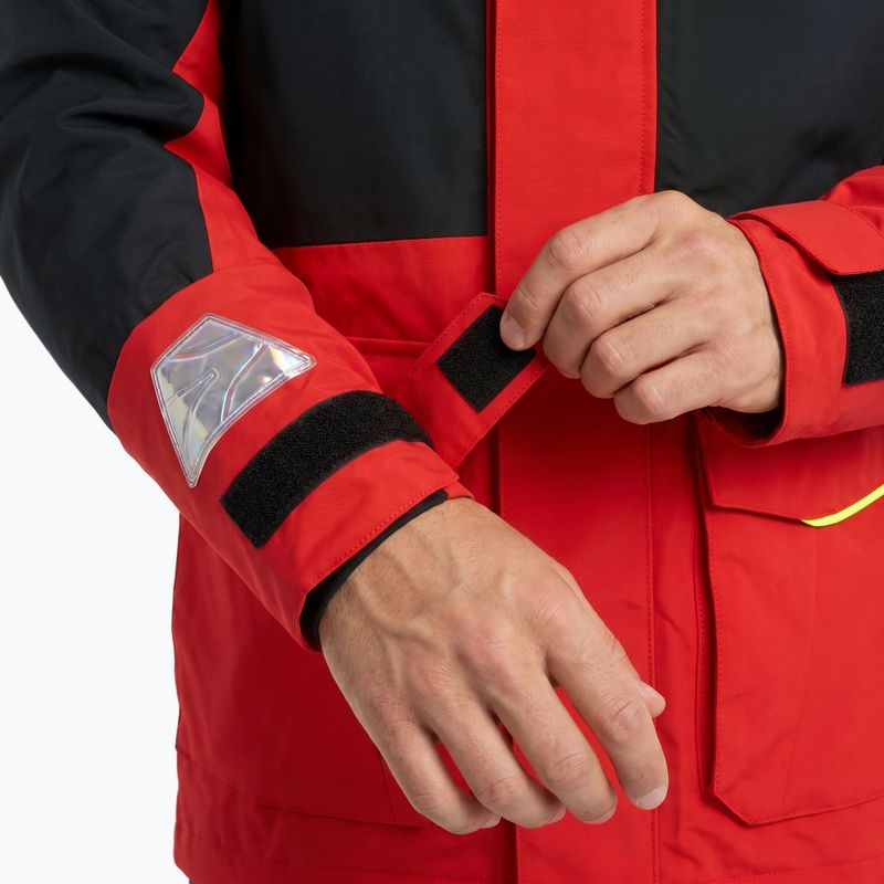 Kurtka żeglarska męska AQUASTIC Outrun 15 000/15 000 czerwony 4