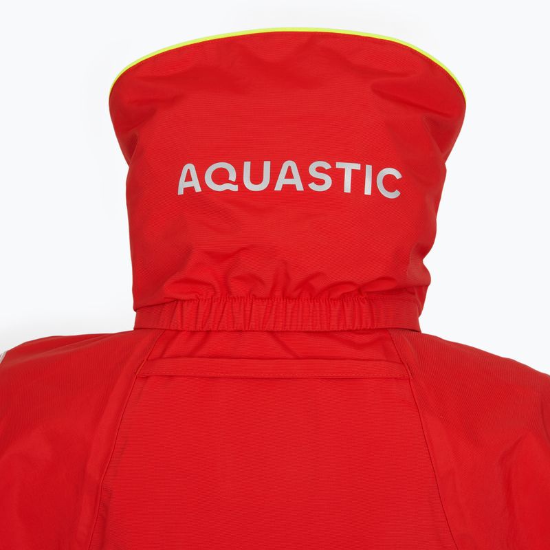 Kurtka żeglarska męska AQUASTIC Outrun 15 000/15 000 czerwony 13