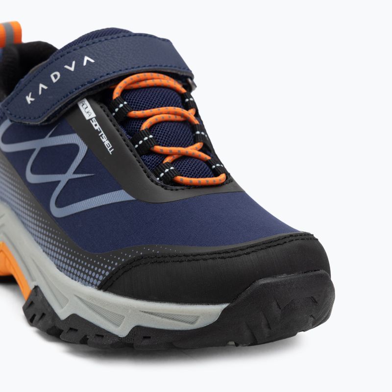 Buty trekkingowe dziecięce KADVA Rocky Trail Low WaterProof Softshell granatowy 10
