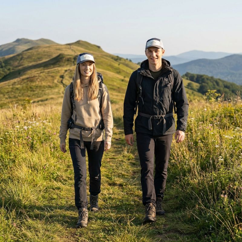 Czapka z daszkiem KADVA Hiker Cap szary 8