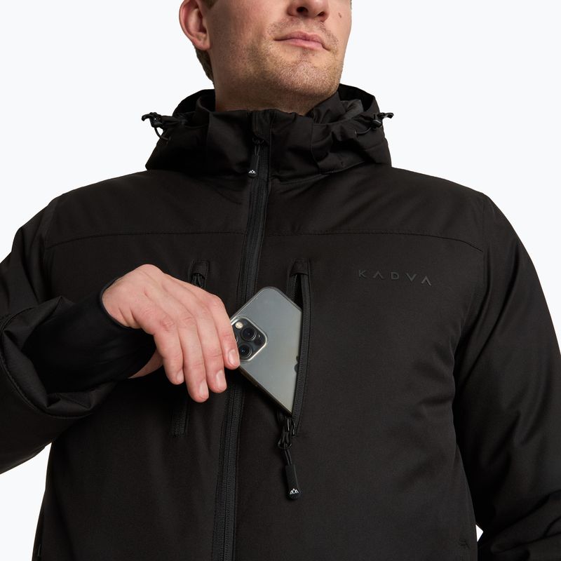 Kurtka narciarska męska KADVA Edge X Jacket czarny 4
