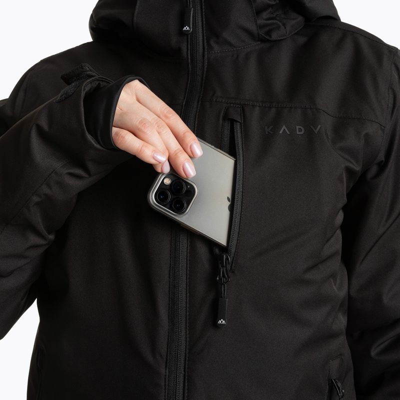 Kurtka narciarska damska KADVA Edge X Jacket czarny 5
