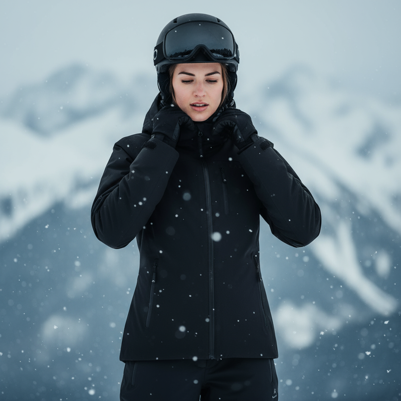 Kurtka narciarska damska KADVA Edge X Jacket czarny 14