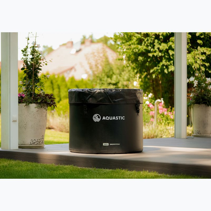 Zestaw AQUASTIC basen 382L z agregatem do morsowania BrrFree czarny 5
