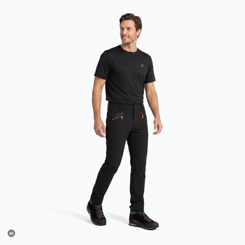 Buty trekkingowe męskie KADVA Nevra Mid WP czarny 4
