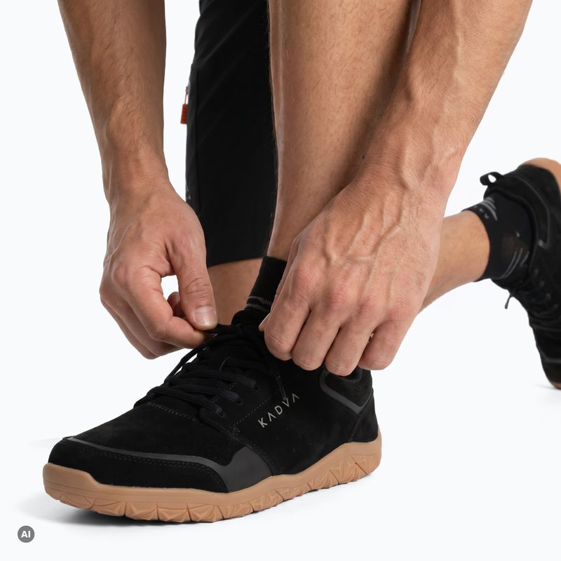Buty barefoot męskie KADVA ROOT czarny 5