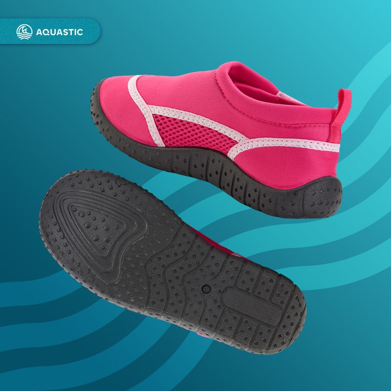 Buty do wody dziecięce AQUASTIC Nino różowy 9