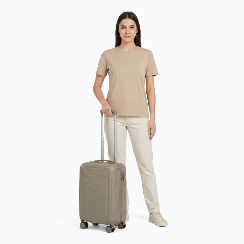 Walizka podróżna kabinowa KADVA Palero 38 l beżowy 2