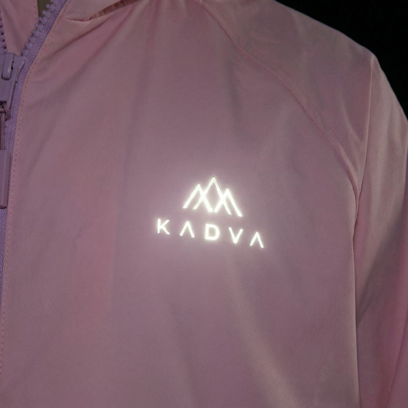 Kurtka przeciwdeszczowa dziecięca KADVA Fory Jrg różowy 7