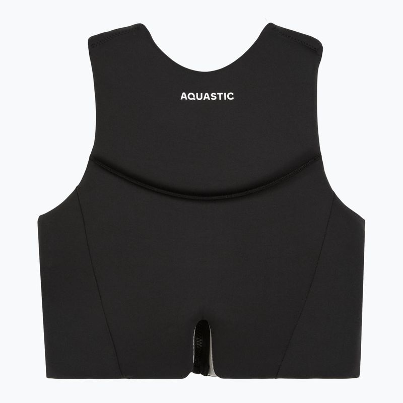 Kamizelka asekuracyjna AQUASTIC Omni 50N neoprenowa czarny 3