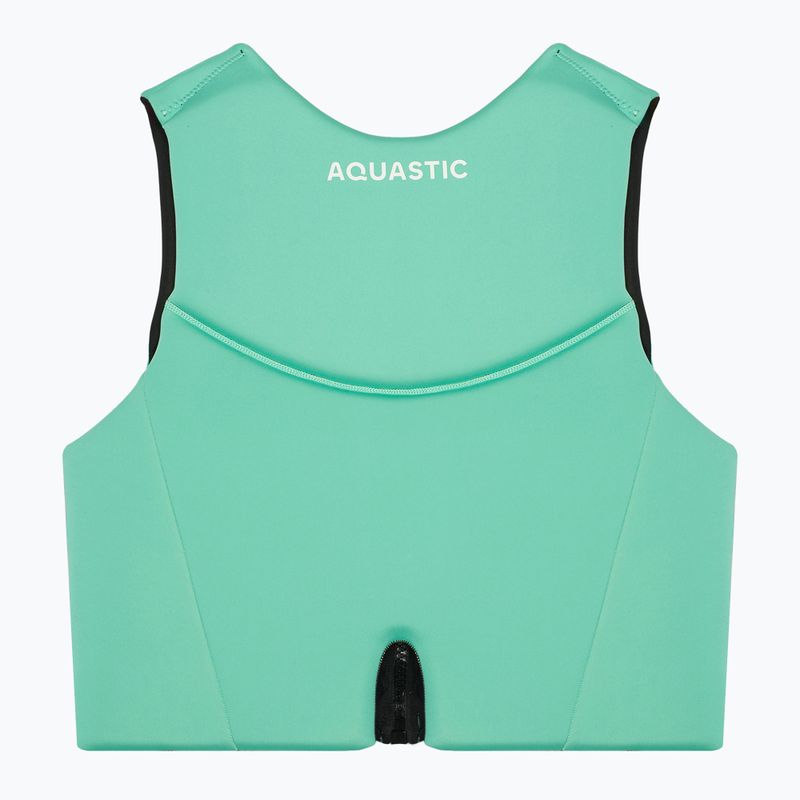 Kamizelka asekuracyjna AQUASTIC Omni 50N neoprenowa turkusowy 3
