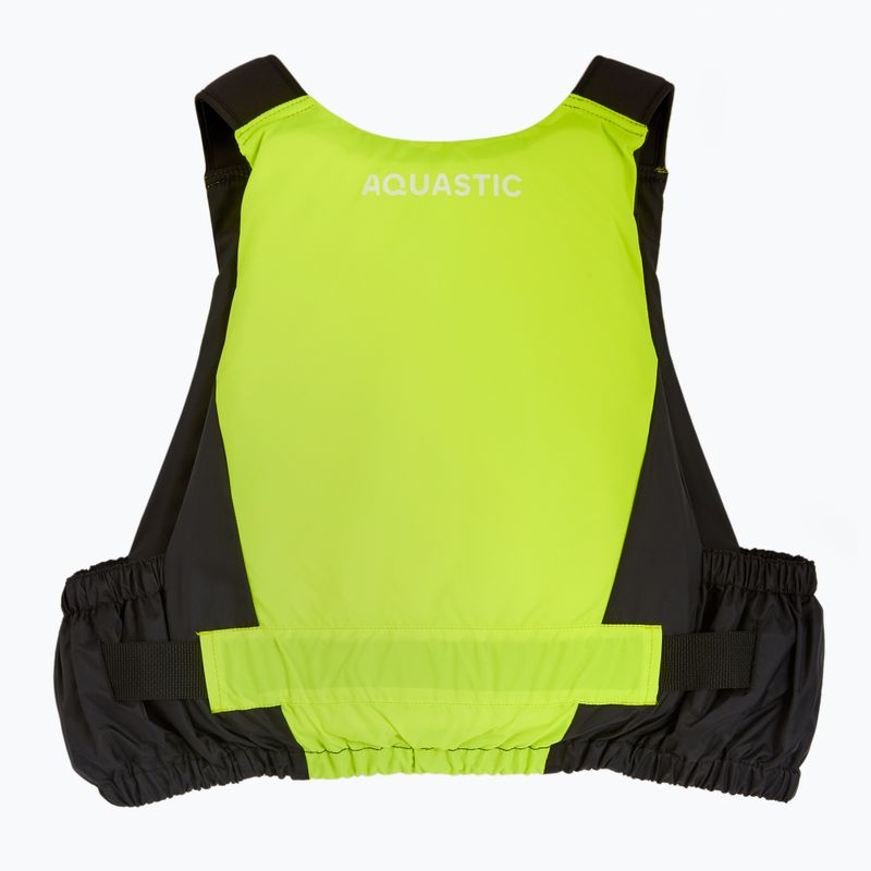 Kamizelka asekuracyjna AQUASTIC Active 50N żółty 3