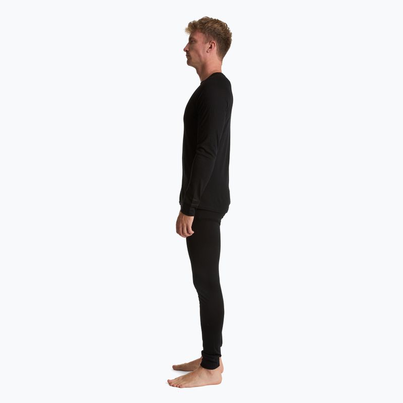 Bluza termoaktywna męska 100% WOOLCANO MERINO TOP0538 czarny 4