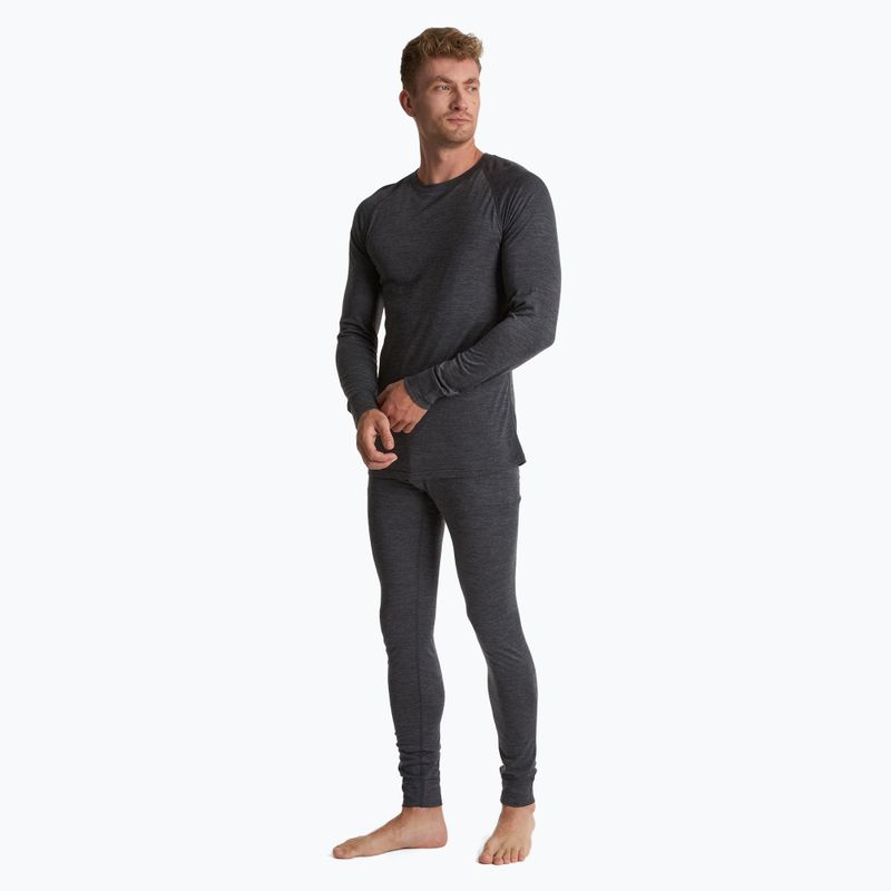 Spodnie termoaktywne męskie WOOLCANO 100% Merion PANT0539 szary 2