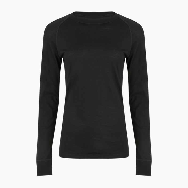 Bluza termoaktywna damska WOOLCANO 100% Merino TOP0541 czarny 7