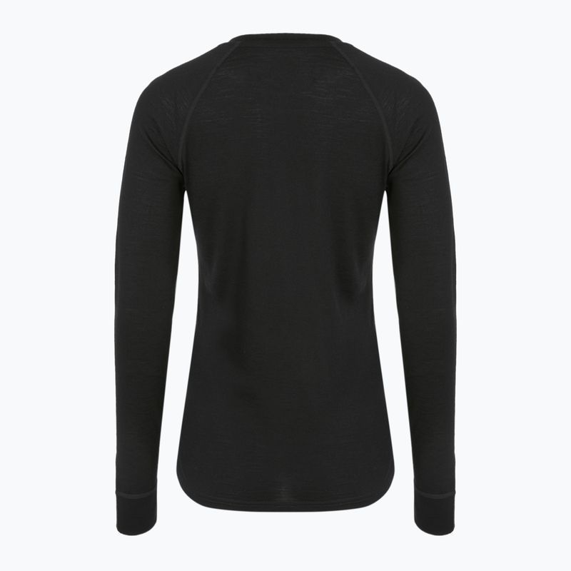 Bluza termoaktywna damska WOOLCANO 100% Merino TOP0541 czarny 8
