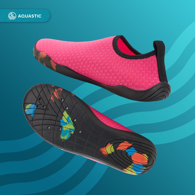 Buty do wody AQUASTIC Panam różowy 6