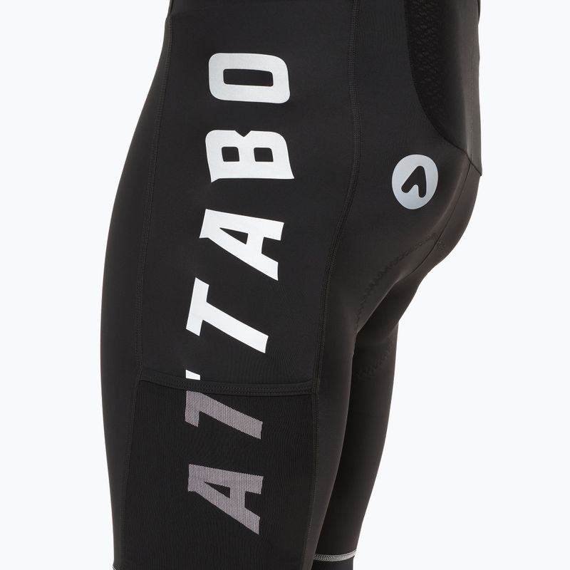 Spodenki rowerowe męskie ATTABO Kirun Pro Bib Shorts Cargo czarny 8