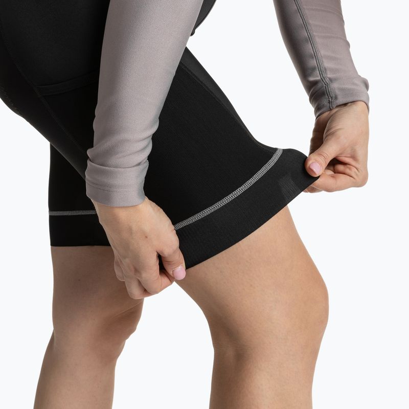 Spodenki rowerowe damskie ATTABO Kirun Pro WMNS Bib Shorts Cargo czarny 5