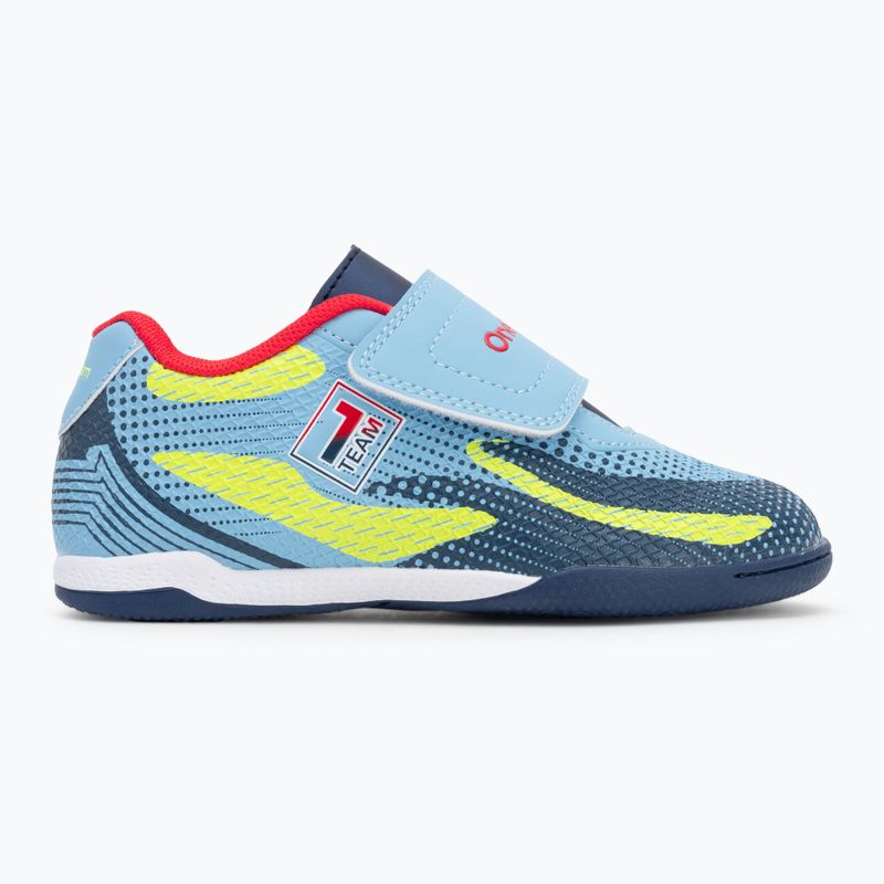 Buty piłkarskie dziecięce OneTeam Robero Junior IC niebieski/granatowy 4