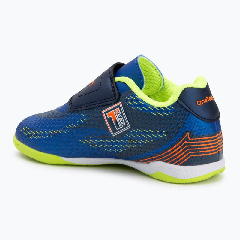 Buty piłkarskie dziecięce OneTeam Robero Junior IC granatowy/niebieski 5