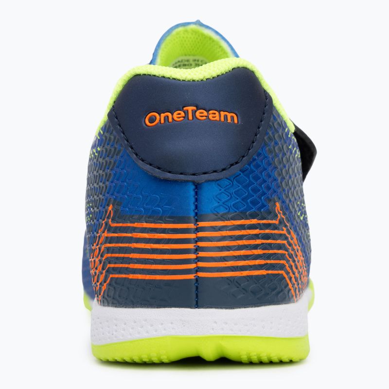 Buty piłkarskie dziecięce OneTeam Robero Junior IC granatowy/niebieski 8