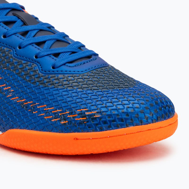 Buty piłkarskie dziecięce OneTeam Robero Teen IC granatowy/pomarańczowy 8