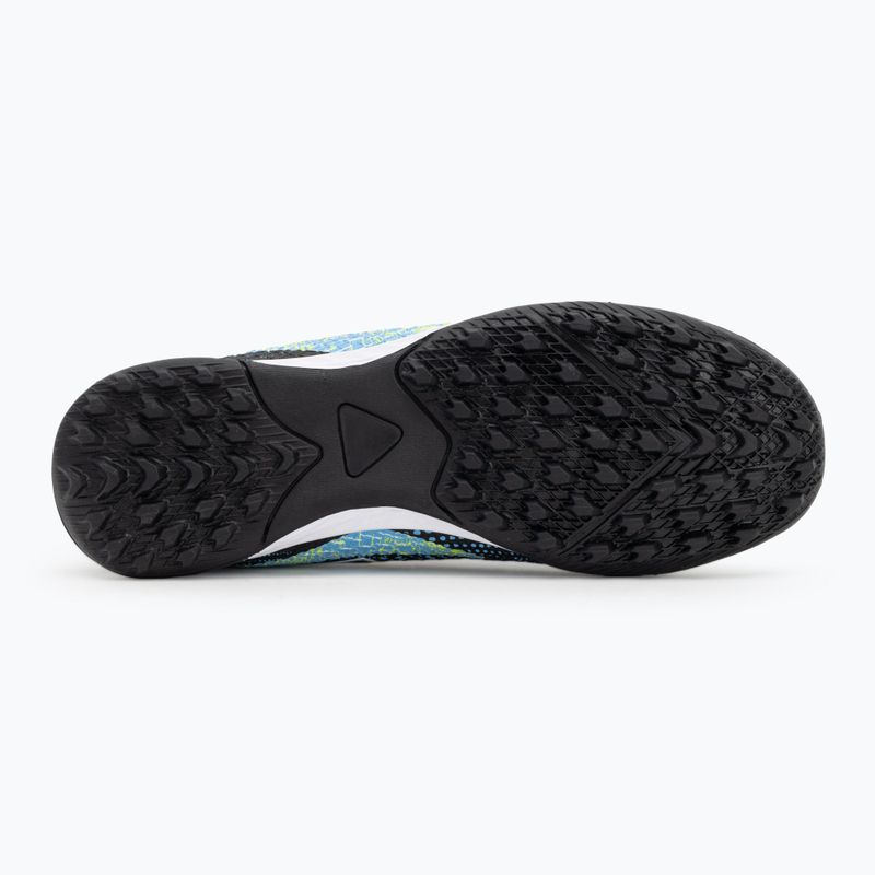 Buty piłkarskie dziecięce OneTeam Robero Teen TF czarny/niebieski 5