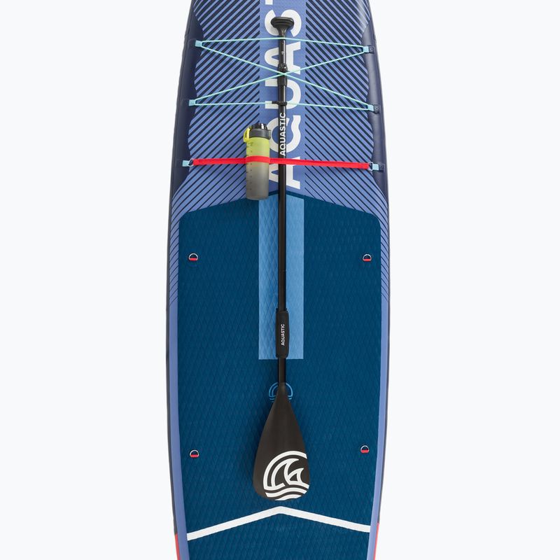 Deska SUP AQUASTIC Perth Pro 11'2" allround ciemny niebieski 10