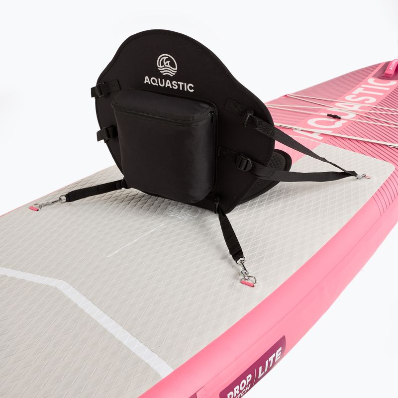 Deska SUP AQUASTIC Perth Pro 11'2" allround różowy 15