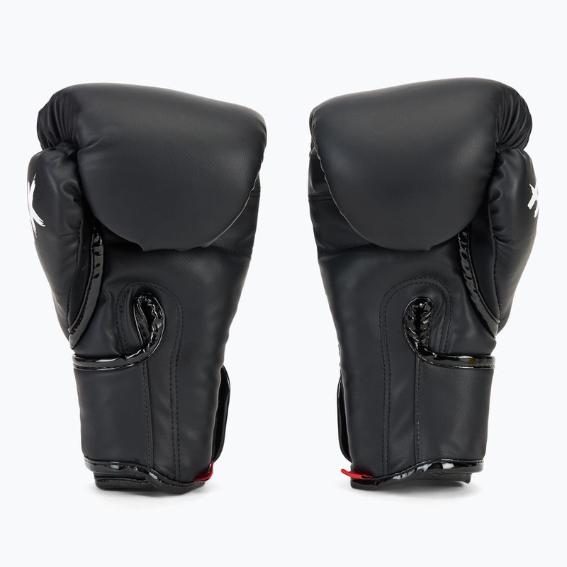 Rękawice bokserskie HOOK FIGHTING Ready To Spar z zabezpieczeniem dłoni czarny 4