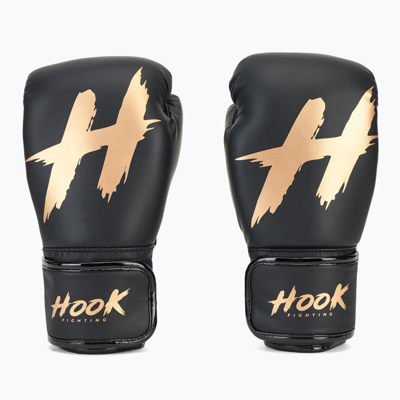 Rękawice bokserskie HOOK FIGHTING Ready To Spar czarny 2
