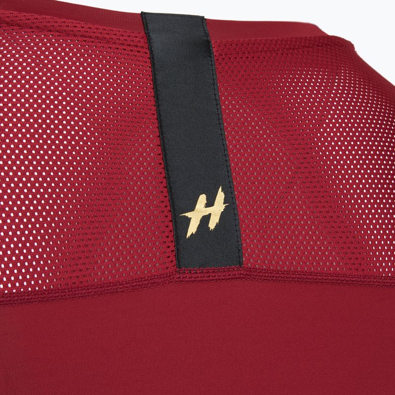 Koszulka treningowa longsleeve męska rashguard HOOK FIGHTING Base czerwony 12