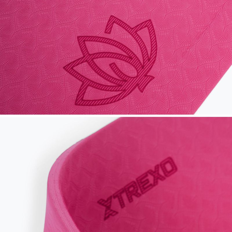 Mata fitness XTREXO comfort 10 mm TXO-B4Z003-PK różowy 4