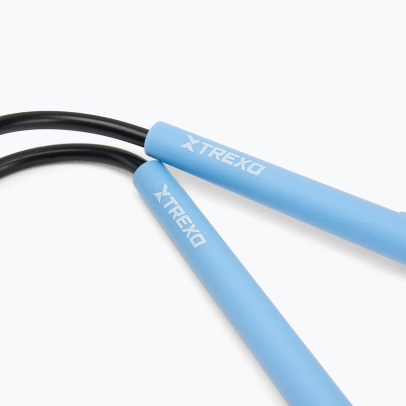 Skakanka bokserska XTREXO basic z łożyskiem TXO-B4Z059-BL niebieski 6