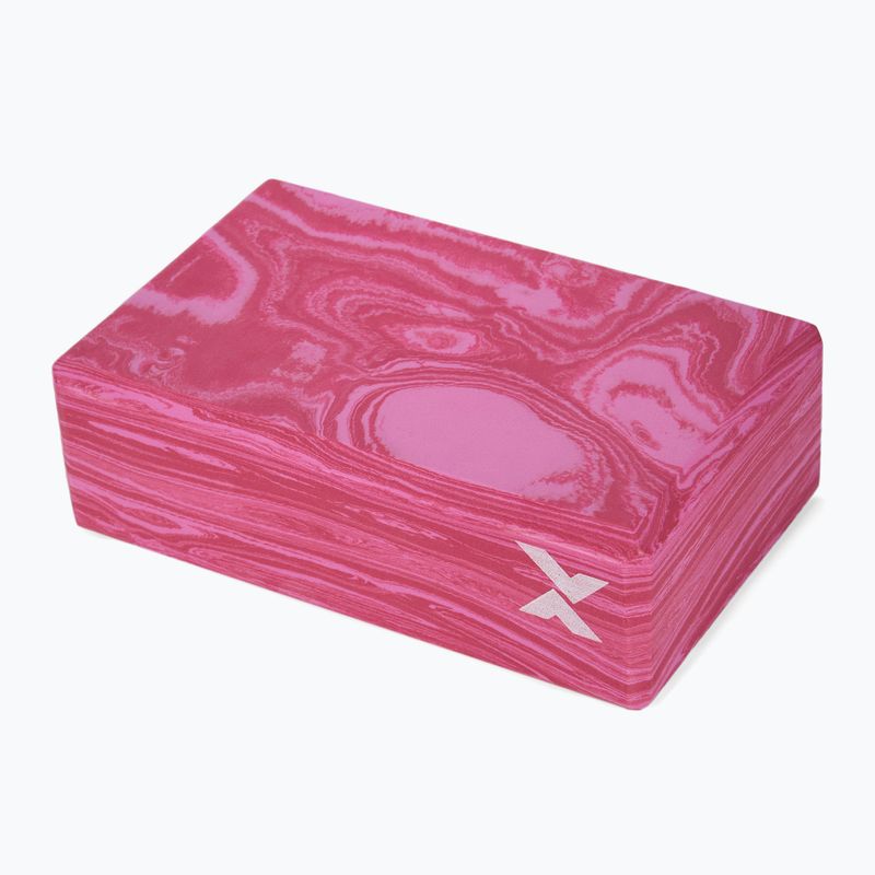 Kostka do jogi XTREXO TXO-B4Z076-PK różowy
