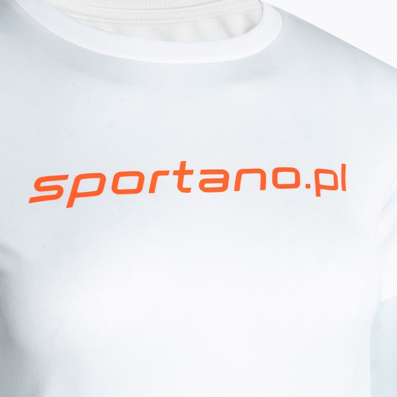 Koszulka do biegania damska Sportano Active Women biały 3