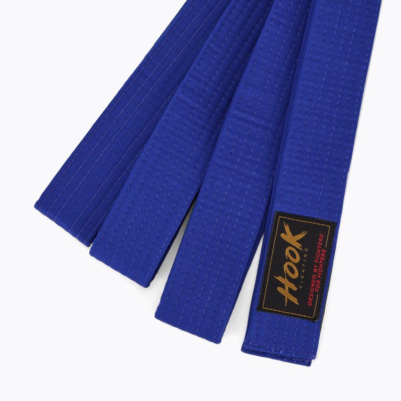 Pas do kimona HOOK FIGHTING 280 cm niebieski 2
