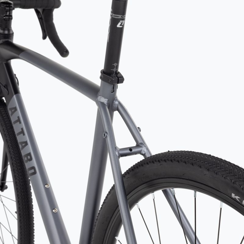 Rower gravelowy ATTABO GRADO 2.0 szary 13