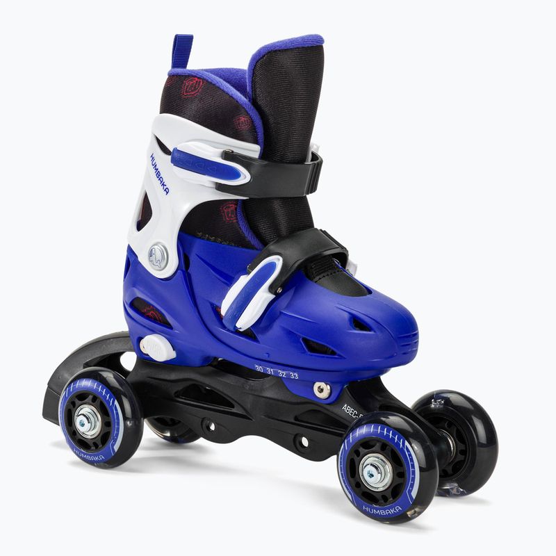 Rolki dziecięce HUMBAKA Starjet LED 3w1 niebieski 9