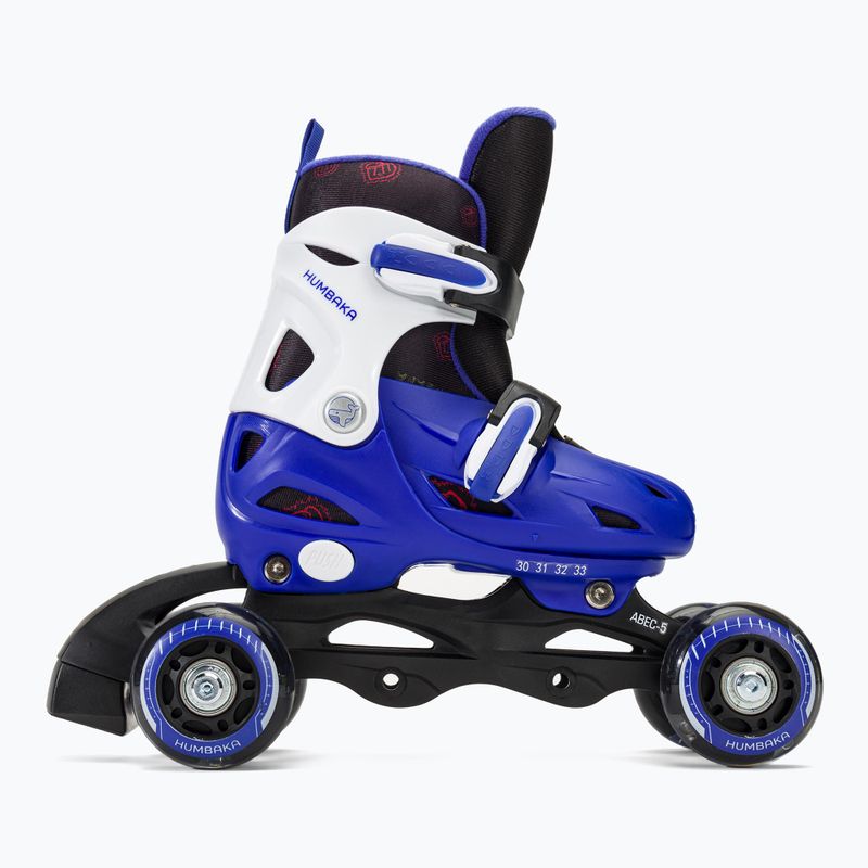 Rolki dziecięce HUMBAKA Starjet LED 3w1 niebieski 10