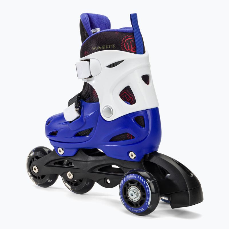 Rolki dziecięce HUMBAKA Starjet LED 3w1 niebieski 23